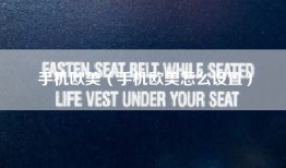 手机欧美（手机欧美怎么设置）