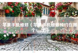苹果手机维修（苹果手机维修预约在哪个App上）