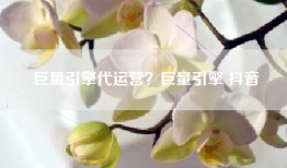 巨量引擎代运营？巨量引擎 抖音