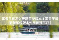 苹果手机怎么更新系统版本（苹果手机更新系统版本对手机好不好）