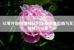 从零开始创建网站的详细步骤指南与实用技巧分享