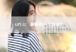 GPT-3： 最强的人工智能？