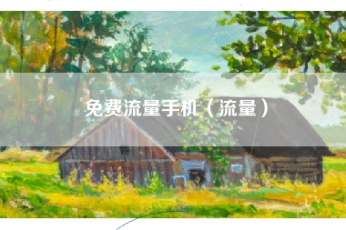 免费流量手机（流量）